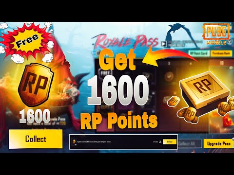 GET 1600 RP POINTS FREE |  BEST TRICK TO GET 1600 RP POINTS FREE IN ONE DAY | 16 RP UP | PUBG MOBILE
