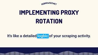 A Complete Guide to Implementing Proxy Rotation in Python for Web Scraping