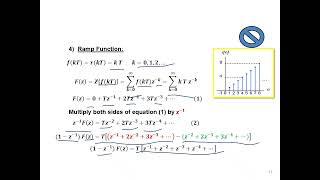 Revision z transform for digital control