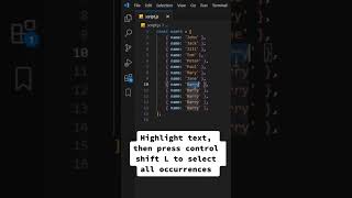 Daily Use VS CODE Shortcuts | Visual Studio Code #vscode #coding #codingshortcut #shorts  #viral