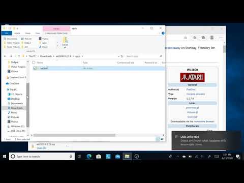 How to use atari emulator on a Nintendo Wii