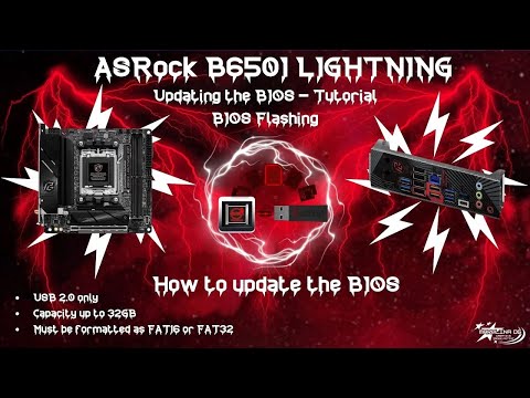 Updating the BIOS   ASRock B650I LIGHTNING   Tutorial and Walkthrough