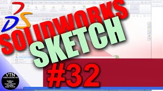 32 SOLIDWORKS tutorial sketch ( Sketch Block )