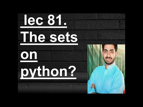 sets and how many operation perform on python?