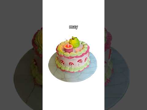 ur month ur cake 🤪 || #cake #birthday #food #greenscreen #shortsbeta #shortsviral #shorts #foryou