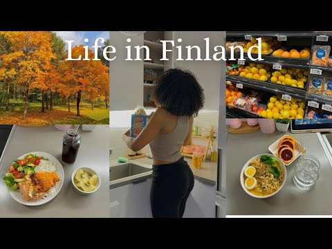 Days in my life in Finland | Living alone diaries | Grocery shopping,cooking | life of an introvert 