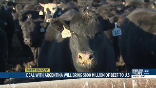 Trump signs $800 million beef import deal as Nebraska cattle herds shrink to 64-year low