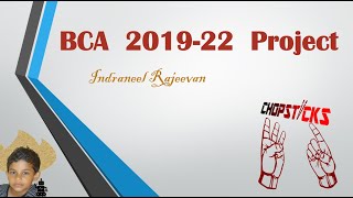 BCA 2019-22 Project (Live Demo)