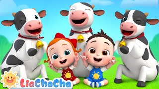 Animal Sound Song | Learn Farm Animals | Moo Moo 🐄 | Kids Songs & Nursery Rhymes | LiaChaCha