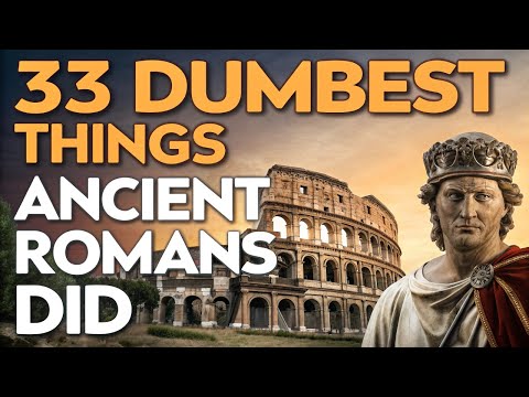 33 Dumbest Things Ancient Romans Actually Did (WTF History)! And They Actually Thought It Was Normal
