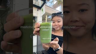 @enjoyemeri matcha bar popup in #Vancouver this weekend!! 📍 Fable Cafe, Feb 7-8 11am-5pm #matcha