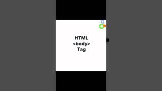 HTML body tag. #html #html5 #htmlcss #htmltutorial #htmlelements #htmltutorial #htmlcode