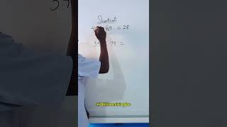 Amazing shortcut #learnanewwordtoday #maths #mathswise #mathshortcut #mathstricks #mathtrick #maths