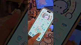 🌊✨️kawaii iphone 15 plus customization #aesthetic #iphone #iphone15 #apple #ios
