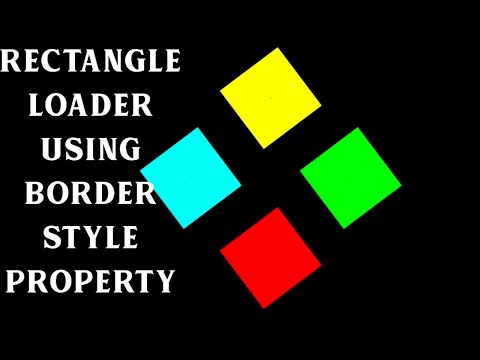 CSS Rectangle Loader Animation