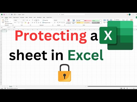 How to Use Protect Sheet in Excel | Lock Cells & Set Password 🔐