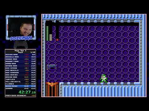 Mega Man 3 Speedrun - I Broke the Game - Twitch Clip from Sozeman