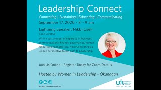 Leadership Connect Speaker Series - Nikki Csek