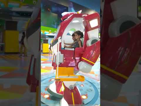 Harram and Shayan in robot | New city arcade