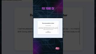 Before You Send That CV… Watch This ⚠️ | Resume Tips with Code