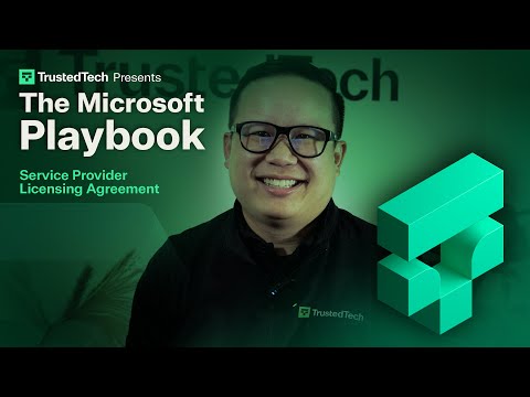TrustedTech Presents the Microsoft Playbook - Service Provider Licensing Agreement (SPLA) Changes