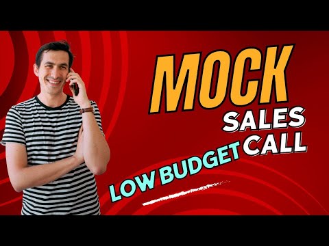Mock Sales call | Potential client don't have enough money to invest.