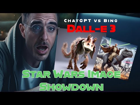 Star Wars Image Showdown: Bing vs ChatGPT DALL-E 3 WILD Results