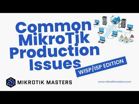 Common MikroTik Issues I See in WISP & ISP Production Networks