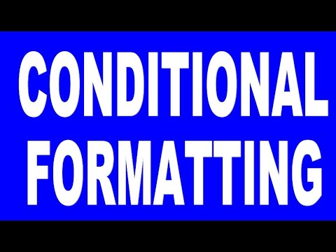 Conditional formatting in Calc