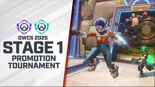 OWCS 2025 Stage 1 Promotion/Relegation