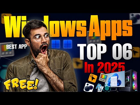 2025ට වටින FREE Windows App 6ක්!ඔබ මේවා try කරලා නැහැ!|Best Software for PC Sinhala@LKArtw
