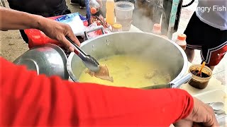 Filipino Street Food | Lugaw  - Rice Porridge