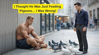 I Thought He Was Just Feeding Pigeons… I Was Wrong!