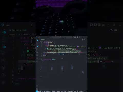 Create DOPE Button #tailwindcss #button #programming