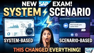 SAP Certification Exam Pattern Changed 2026 | System-Based vs Scenario-Based