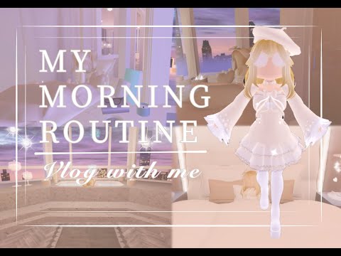 Morning Routine Vlog | Royale High | Aesthetic & Lo-fi | #roblox #royalehigh #vlog #lofi #asthetic