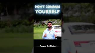Don't compare yourself | coursedes | goselfmade | prt