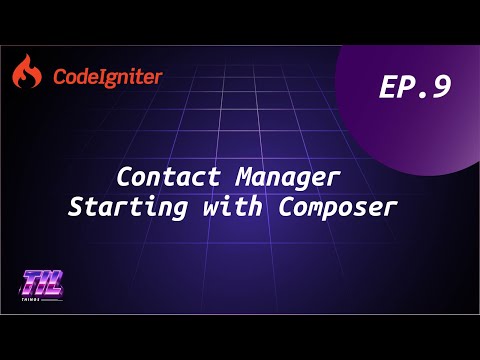 Creating a Contact Manager with Codeigniter 4 - Installation