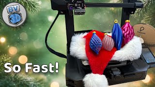 Fast 3D Printed Christmas Ornaments (Vase Mode)