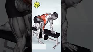 The correct way to master the Dumbbell Bent Over Row