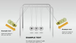 Newtons Cradle PowerPoint Diagrams