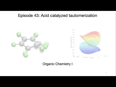 Episode 43: Acid catalyzed enol-keto tautomerization
