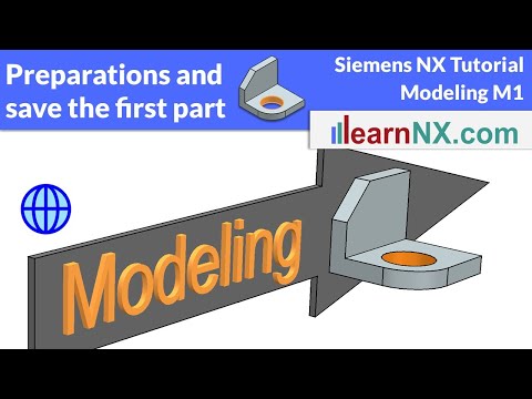 Modeling for beginner | Siemens NX Tutorial