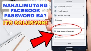 PAANO MAKITA ANG NAKALIMUTANG FACEBOOK PASSWORD? (2022) | How To See FACEBOOK Password