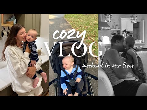 COZY MOM VLOG 🍂 rainy days, unfiltered thoughts on sleep training, family meal planning