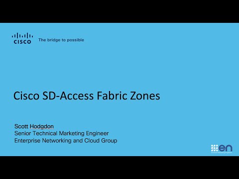 Cisco SD-Access Fabric Zones