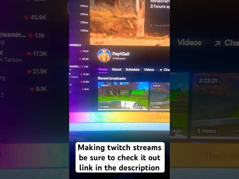 Come check out my streams😤 #twitch #streaming