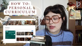how to: build a personal curriculum 🖋️☕️