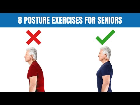 Do THESE 8 Exercises To Fix YOUR Poor Posture  (10 Min a Day) ( Great For Seniors! )