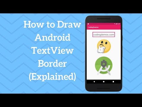 How to Draw Android TextView Border (Explained)